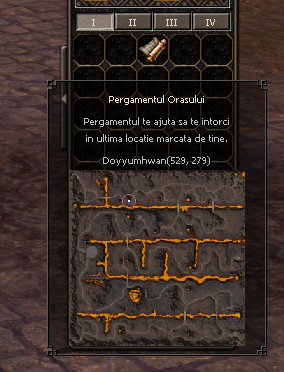 Map preview scroll system window